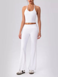 Conjunto Halter y Legging Acampanado – imagen 9