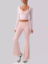 Conjunto Halter y Legging Acampanado – imagen 6