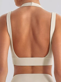 Conjunto Seamless Top Cruzado y Legging