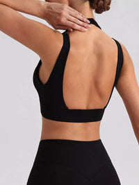 Conjunto Seamless Top Cruzado y Legging
