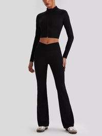 Conjunto Seamless Top Cruzado y Legging
