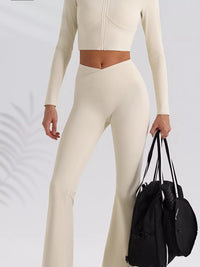 Conjunto Seamless Top Cruzado y Legging
