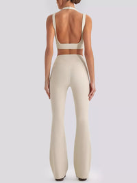 Conjunto Seamless Top Cruzado y Legging