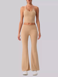 Conjunto Halter y Legging Acampanado – imagen 15
